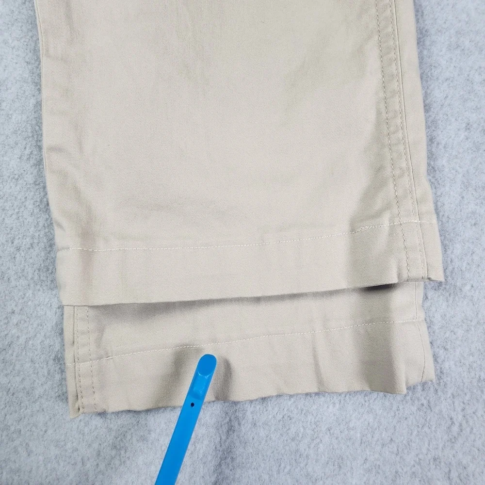 Polo Ralph Lauren Stretch Straight Fit Pants Men's 36x27 Beige Altered Tag 36x32